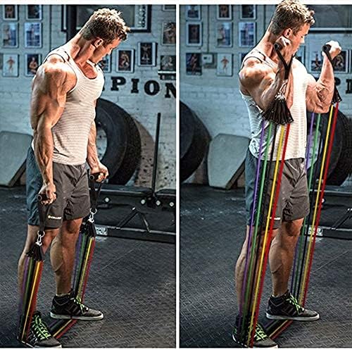 High Quality Portable Resistance Bands With Handles, Resistance Tubes