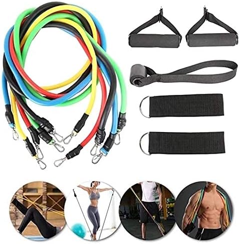 High Quality Portable Resistance Bands With Handles, Resistance Tubes