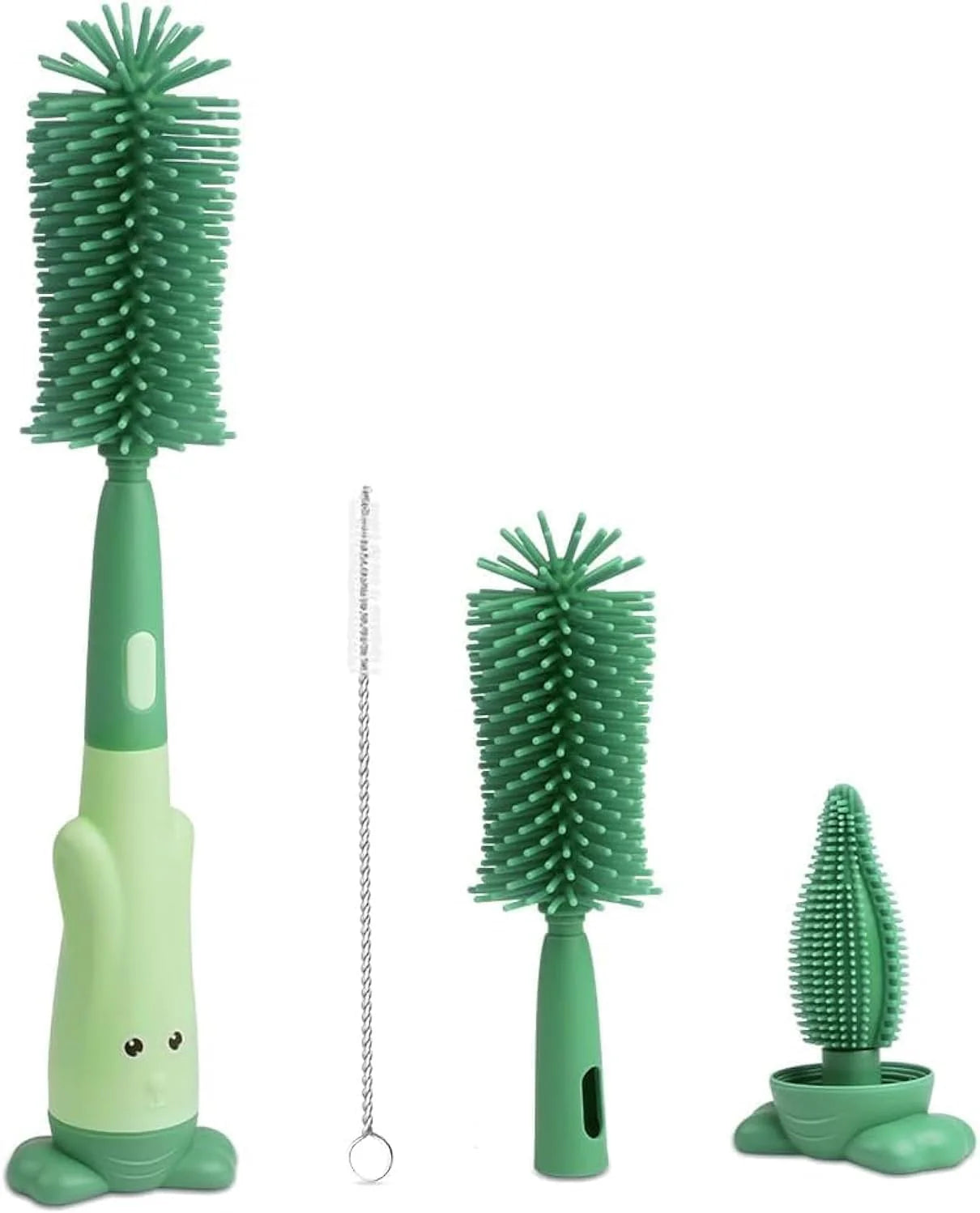 3-in-1 Silicone Baby Bottle Cleaning Brush