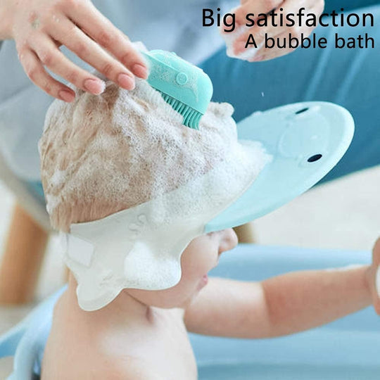 Silicone Bath Body Brush | Exfoliating Scrub with Soap Dispenser